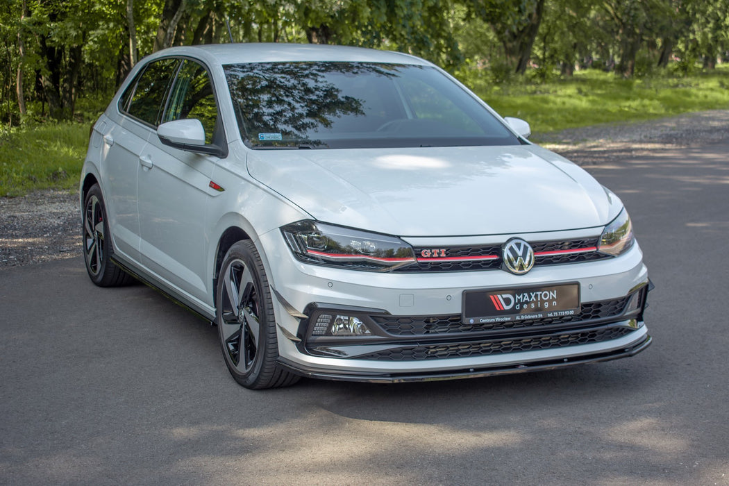 Maxton Design FRONT SPLITTER V.1 Volkswagen Polo GTI / R-line Mk6