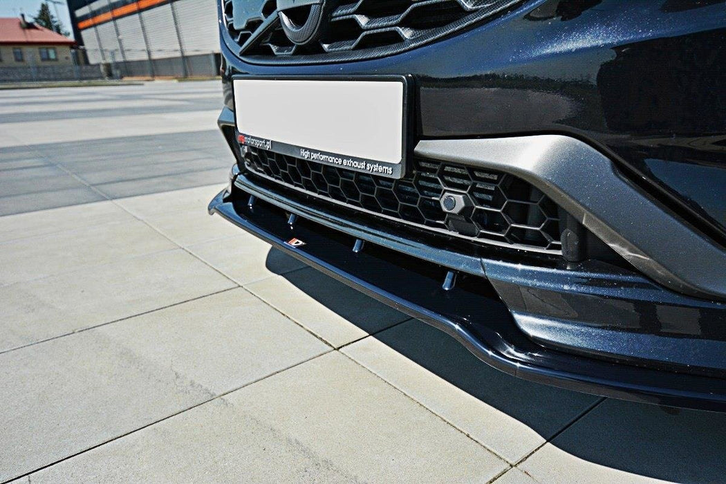 Maxton Design FRONT SPLITTER V.1 Volvo V60 Polestar Facelift