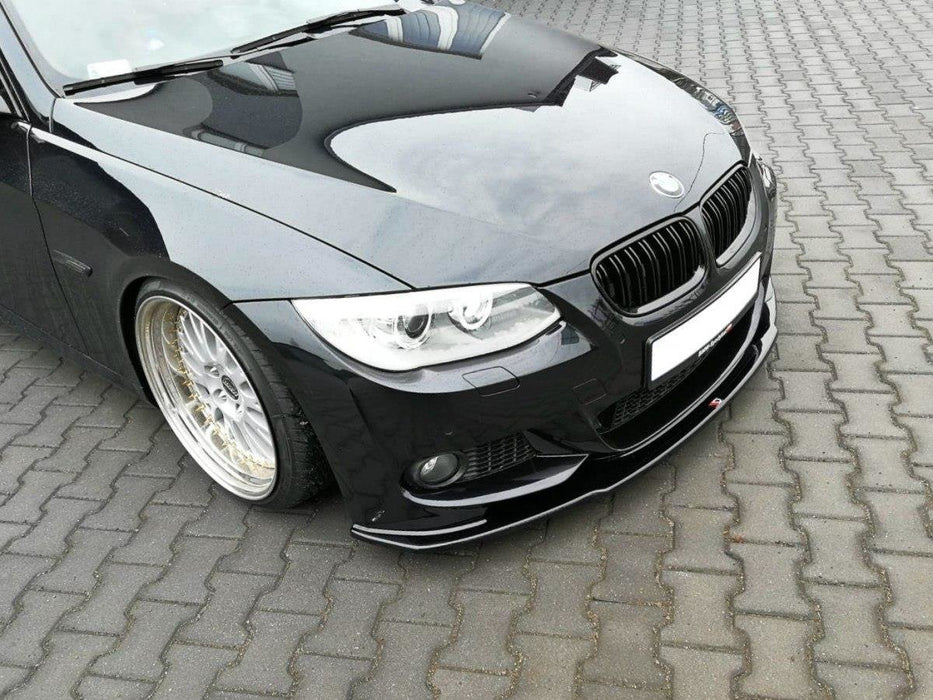 Maxton Design FRONT SPLITTER V.1 for BMW 3 E92 M-PACK FACELIFT