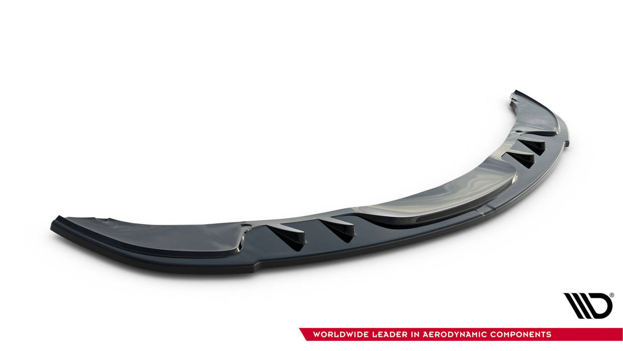 Maxton Design FRONT SPLITTER V.1 for BMW 3 Sedan / Touring M-Pack E90 / E91 Facelift