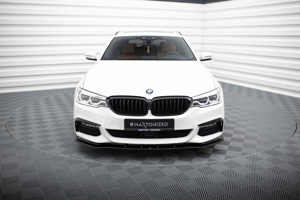 Maxton Design FRONT SPLITTER V.1 for BMW 5 M-Pack / M550d / M550i G30/ G31 M-Pack