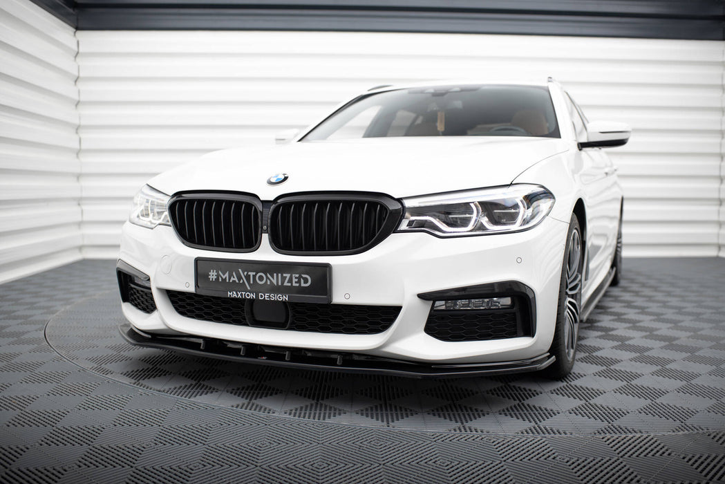 Maxton Design FRONT SPLITTER V.1 for BMW 5 M-Pack / M550d / M550i G30/ G31 M-Pack