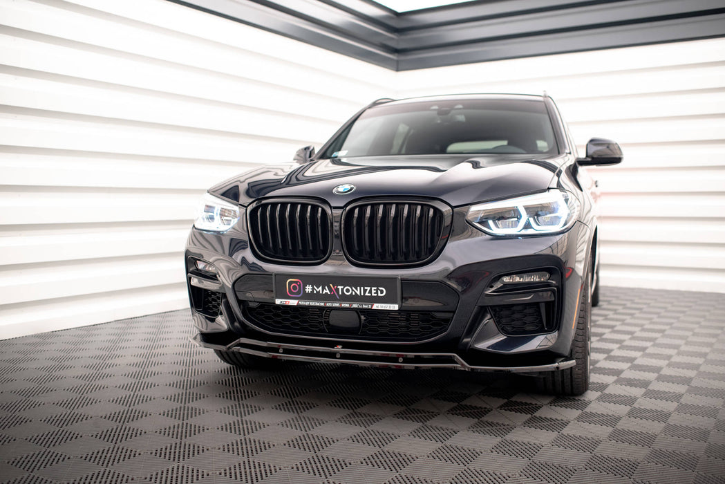 Maxton Design FRONT SPLITTER V.1 for BMW X3 M40d / M40i / M-Pack G01