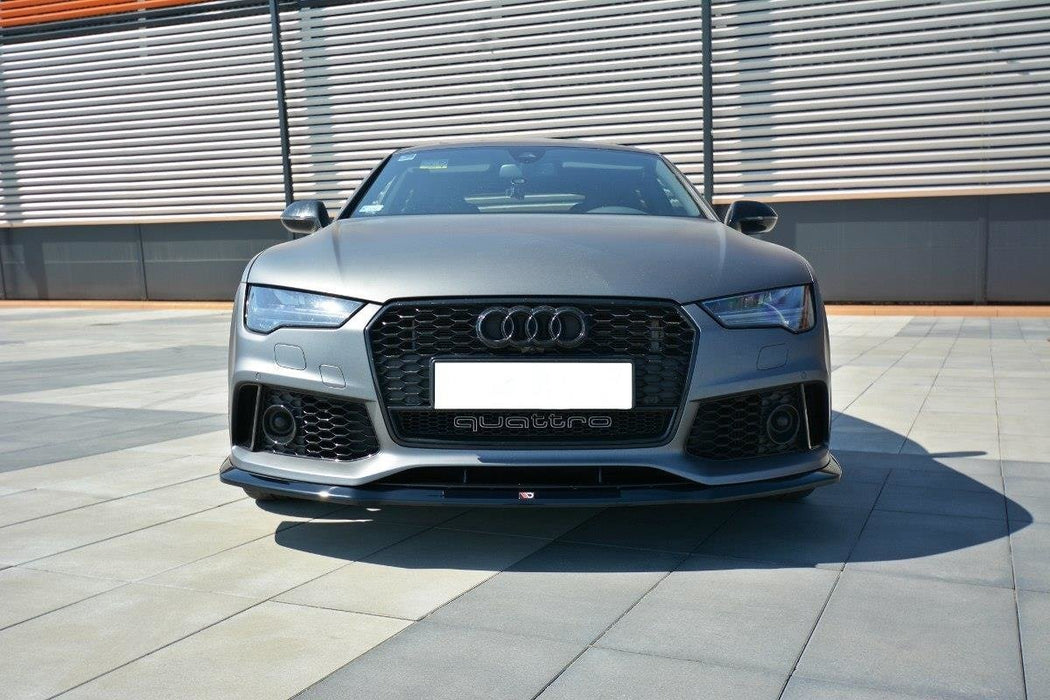 Maxton Design FRONT SPLITTER V.2 Audi RS7 C7