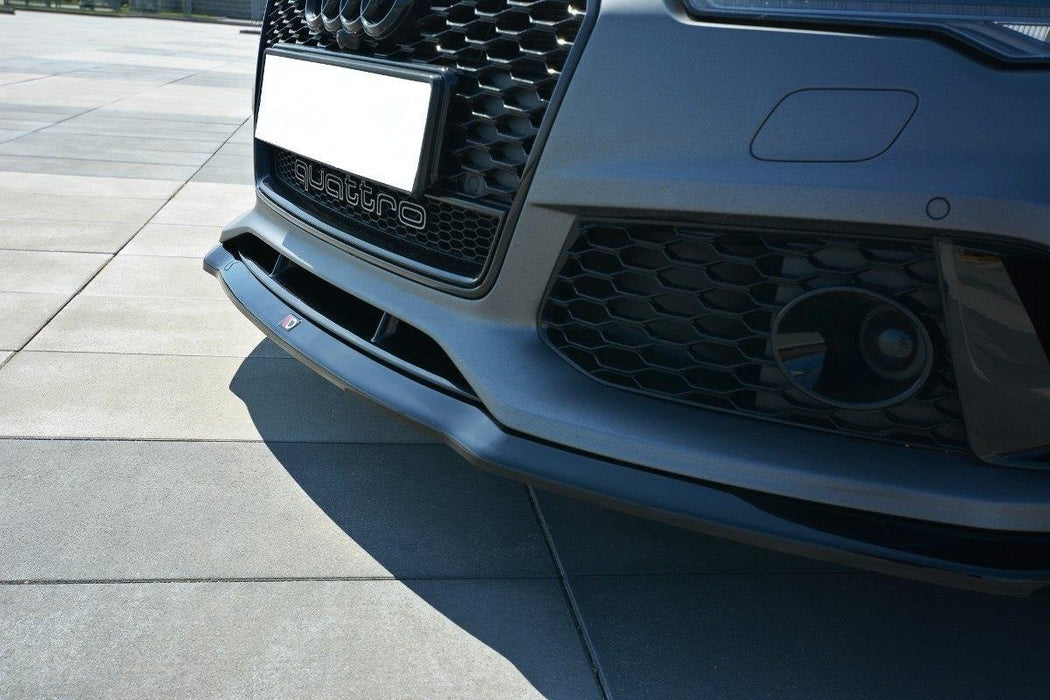 Maxton Design FRONT SPLITTER V.2 Audi RS7 C7
