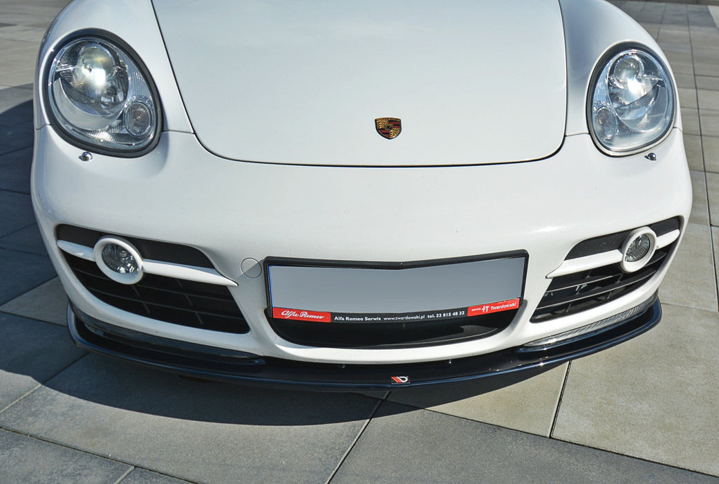Maxton Design FRONT SPLITTER V.2 PORSCHE CAYMAN S 987C