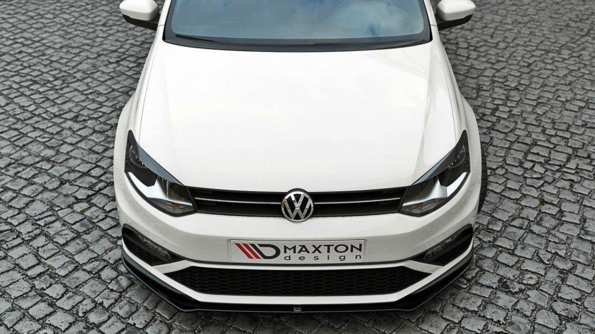 Maxton Design FRONT SPLITTER V.2 Volkswagen Polo GTI Mk5 Facelift