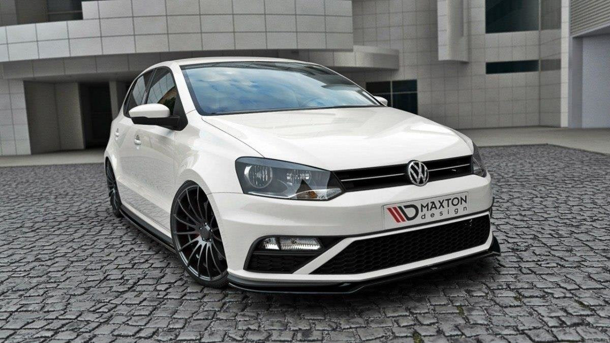 Maxton Design FRONT SPLITTER V.2 Volkswagen Polo GTI Mk5 Facelift