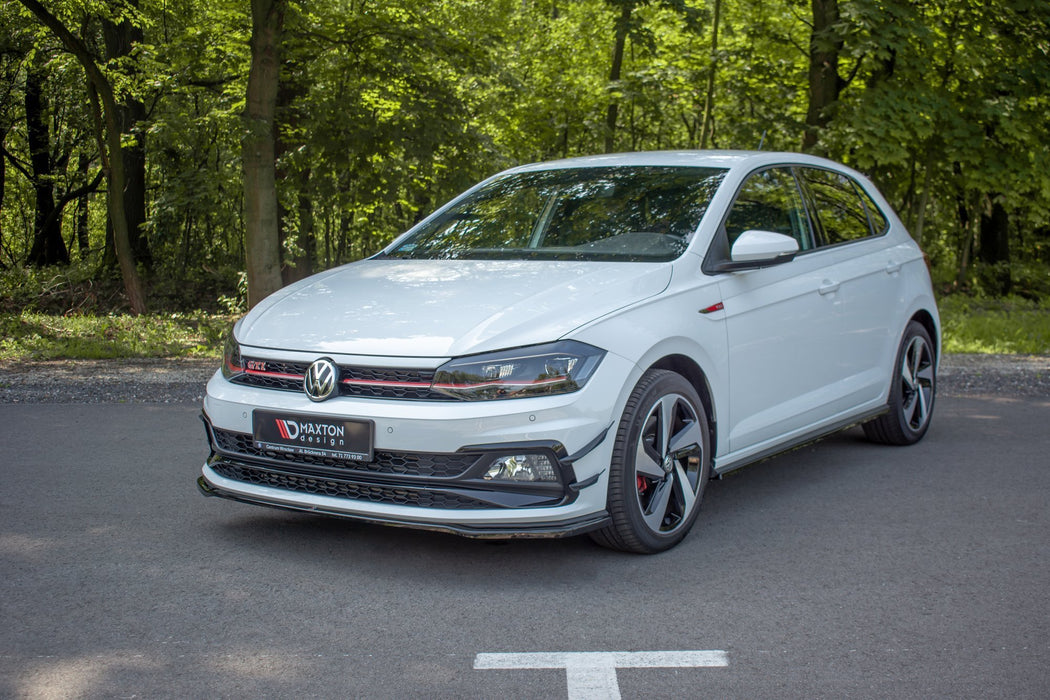 Maxton Design FRONT SPLITTER V.2 Volkswagen Polo GTI / R-line Mk6