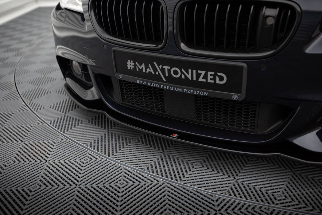 Maxton Design FRONT SPLITTER V.2 for BMW 5 F10/F11 MPACK