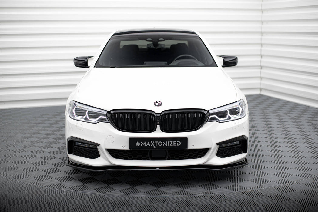Maxton Design FRONT SPLITTER V.2 for BMW 5 M-Pack / M550d / M550i G30/ G31 M-Pack