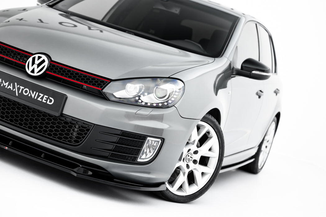 Maxton Design FRONT SPLITTER VW GOLF VI GTI 35TH