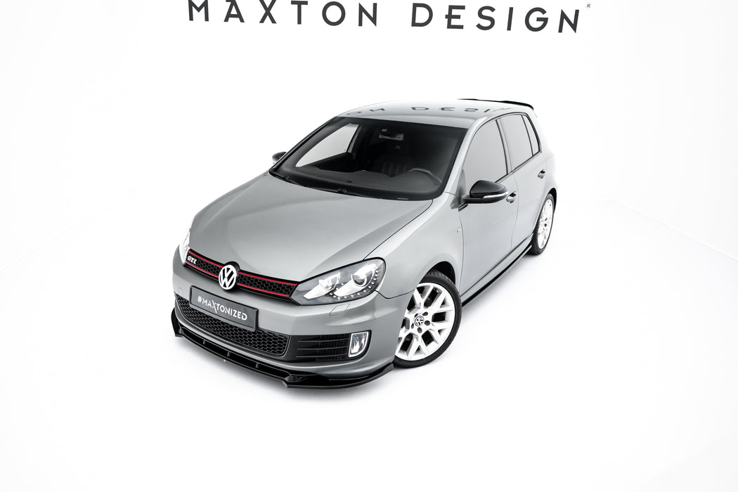 Maxton Design FRONT SPLITTER VW GOLF VI GTI 35TH
