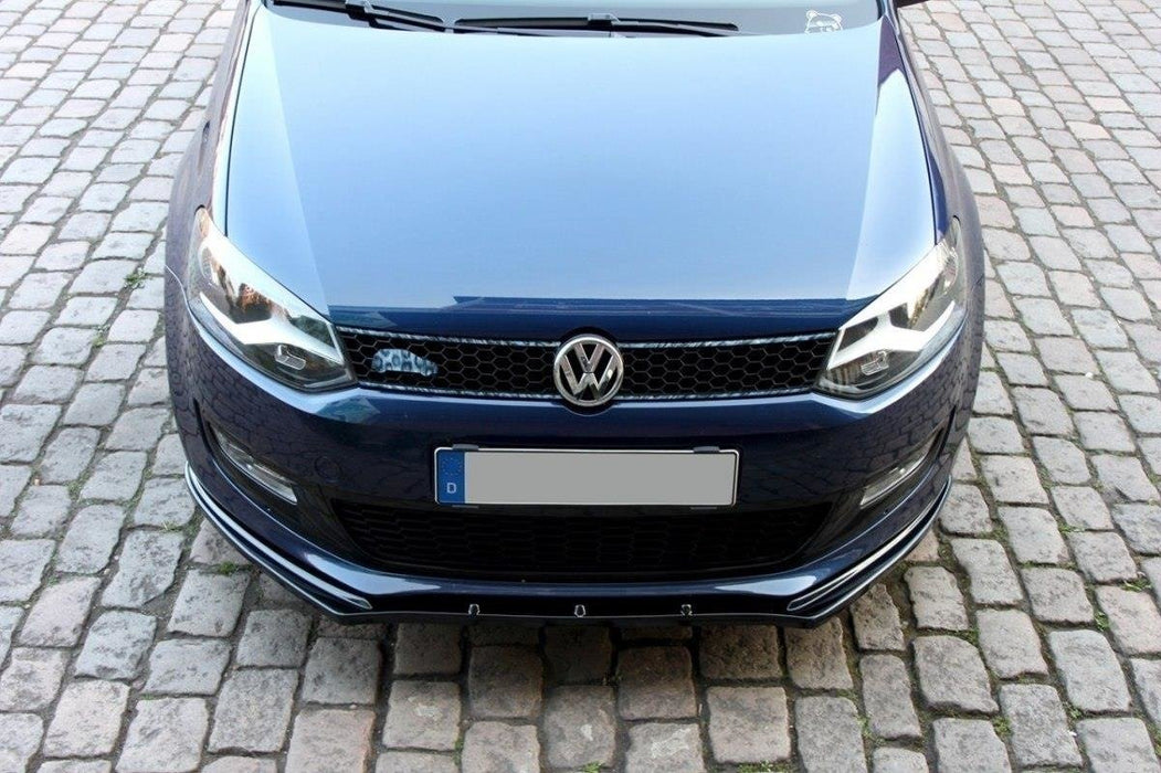 Maxton Design FRONT SPLITTER Volkswagen Polo Mk5
