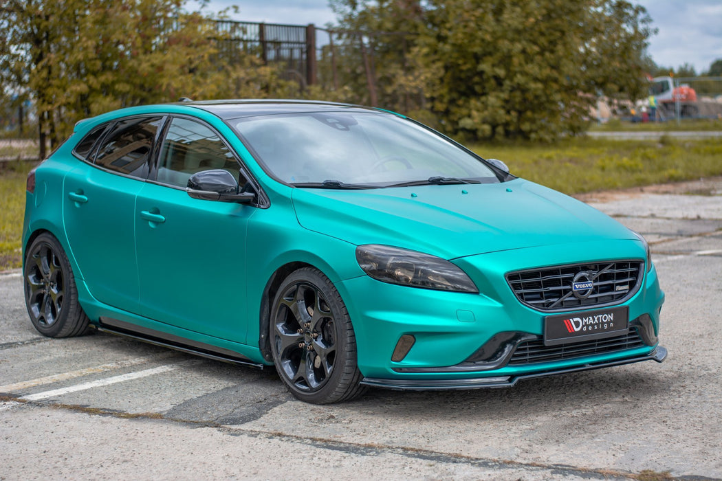 Maxton Design FRONT SPLITTER Volvo V40 R-design