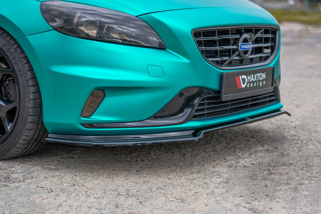 Maxton Design FRONT SPLITTER Volvo V40 R-design