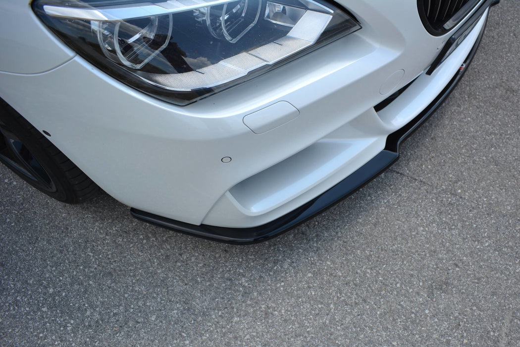 Maxton Design FRONT SPLITTER for BMW 6 Gran Coupé MPACK