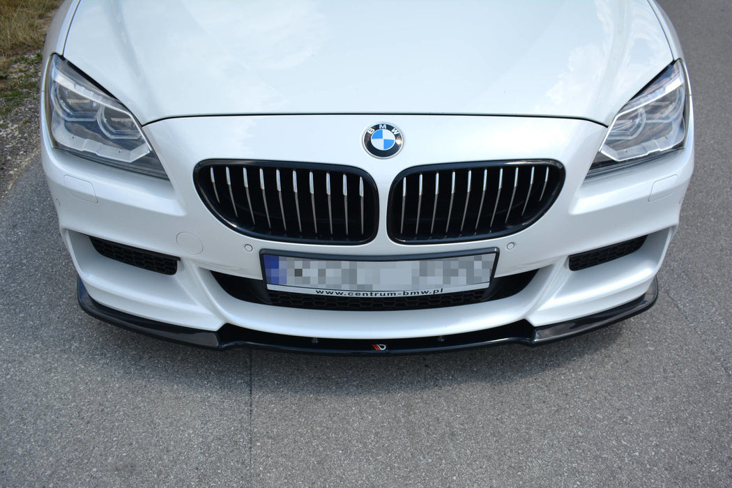 Maxton Design FRONT SPLITTER for BMW 6 Gran Coupé MPACK