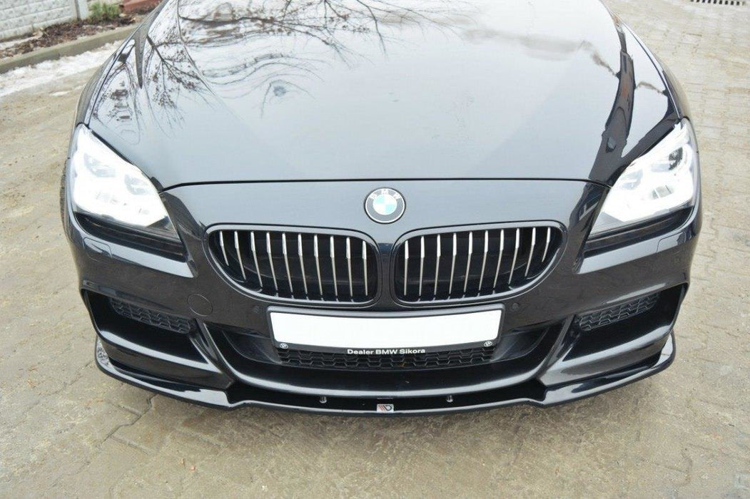 Maxton Design FRONT SPLITTER for BMW 6 Gran Coupé MPACK