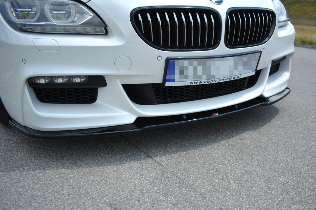 Maxton Design FRONT SPLITTER for BMW 6 Gran Coupé MPACK