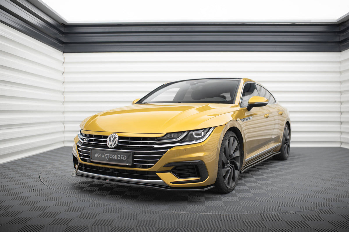 Maxton Design FRONT SPLITTER v.1 Volkswagen Arteon R-Line — Maxton ...
