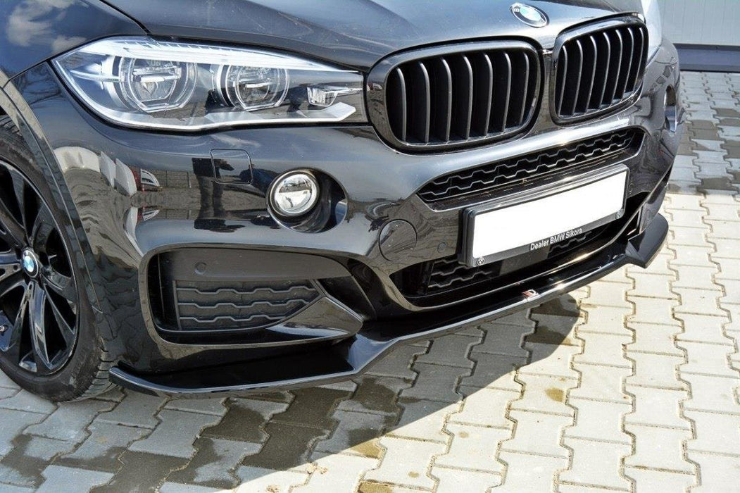 Maxton Design FRONT SPLITTER v.1 for BMW X6 F16 MPACK