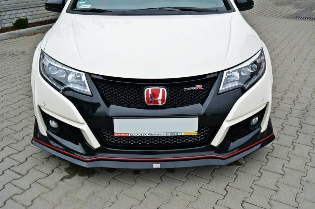 Maxton Design FRONT SPLITTER v.2 HONDA CIVIC IX TYPE R