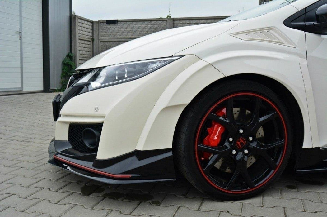 Maxton Design FRONT SPLITTER v.2 HONDA CIVIC IX TYPE R