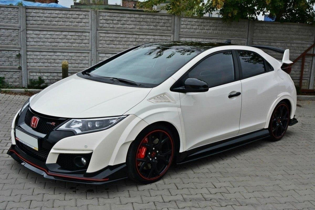 Maxton Design FRONT SPLITTER v.2 HONDA CIVIC IX TYPE R