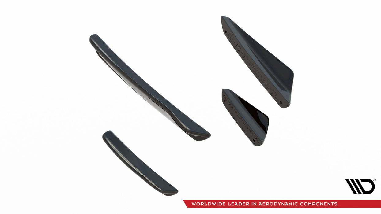 Maxton Design Front Bumper Wings (Canards) Audi S3 Sportback / A3 S-line Sportback  8Y Facelift