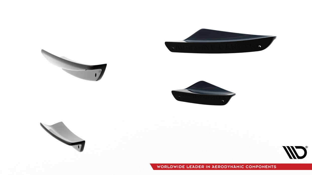 Maxton Design Front Bumper Wings (Canards) Audi S3 Sportback / A3 S-line Sportback  8Y Facelift