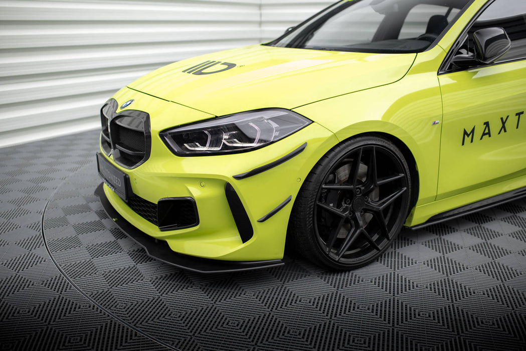 Maxton Design Front Bumper Wings (Canards) BMW 1 M-Pack / M135i / 128ti F40