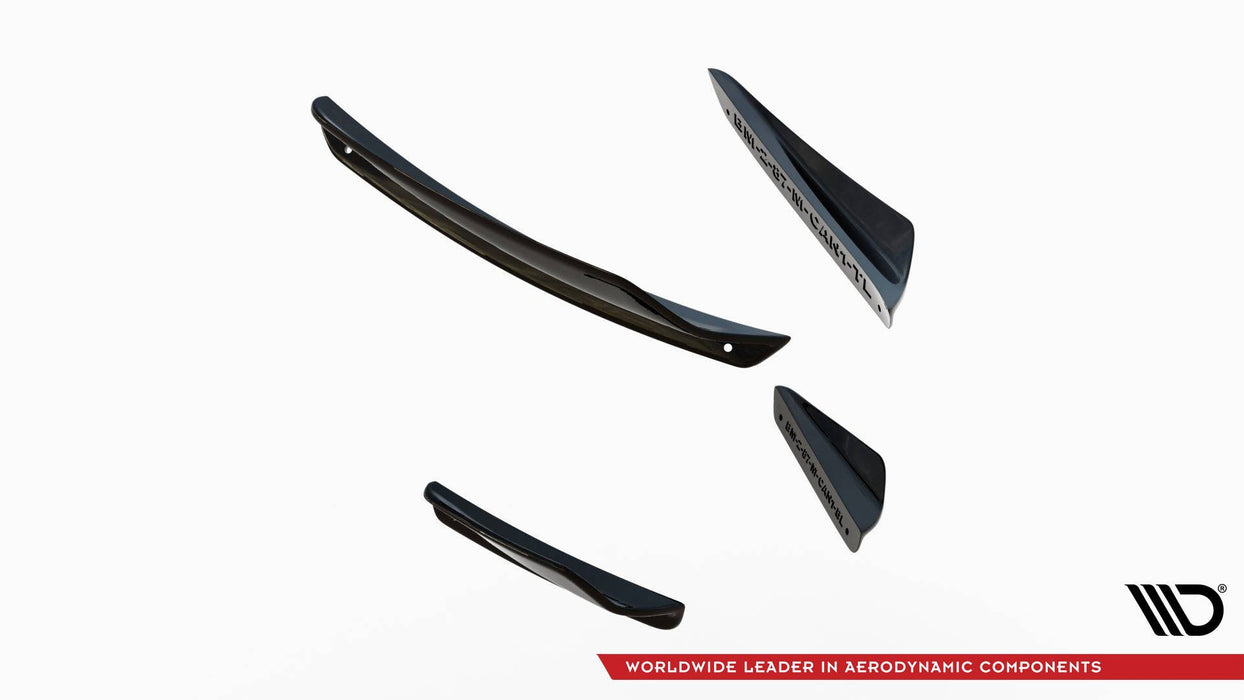 Maxton Design Front Bumper Wings (Canards) BMW M2 F87