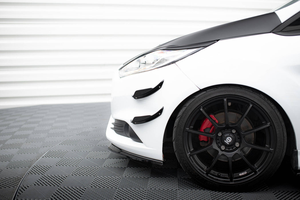 Maxton Design Front Bumper Wings (Canards) Ford Fiesta 7 ST Facelift