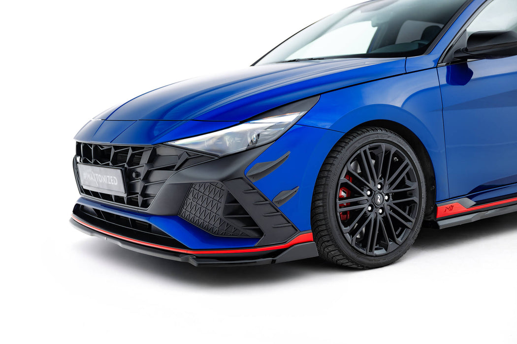 Maxton Design Front Bumper Wings (Canards) Hyundai Elantra N Mk7