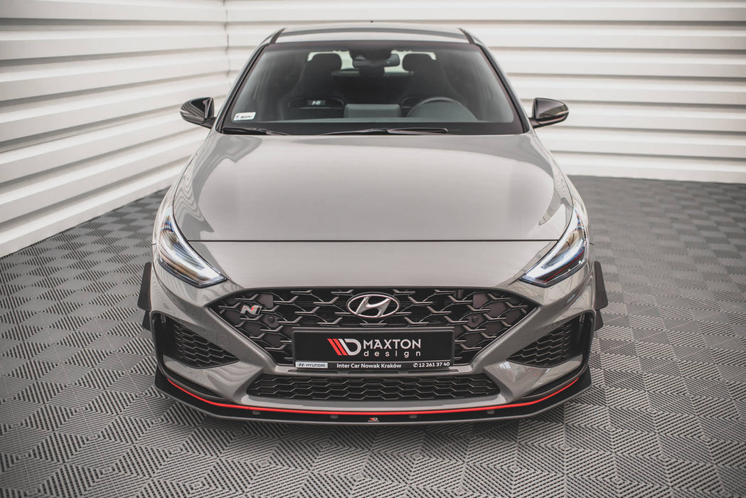 Maxton Design Front Bumper Wings (Canards) Hyundai I30 N / I30 N-Line Hatchback/Fastback Mk3 Facelift