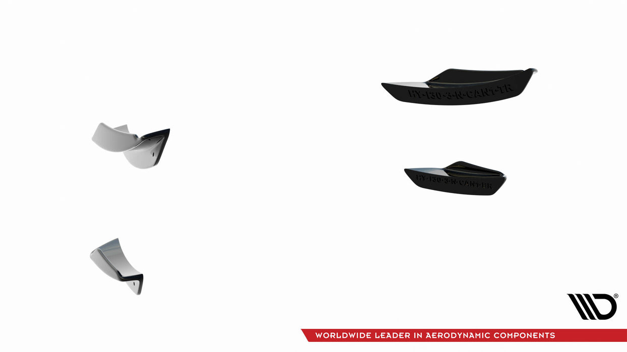 Maxton Design Front Bumper Wings (Canards) Hyundai I30 N Mk3