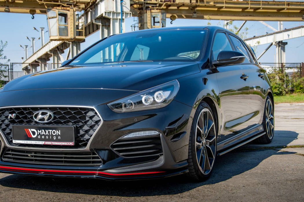 Maxton Design Front Bumper Wings (Canards) Hyundai I30 N Mk3