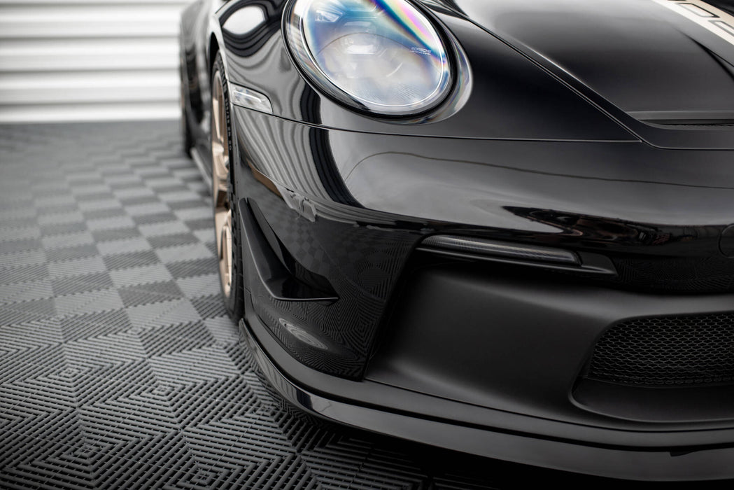 Maxton Design Front Bumper Wings (Canards) Porsche 911 992 GT3