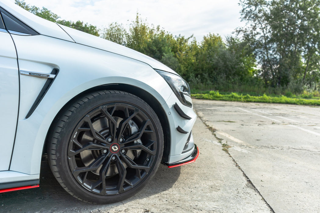 Maxton Design Front Bumper Wings (Canards) Renault Megane IV RS