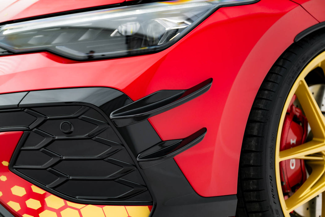 Maxton Design Front Bumper Wings (Canards) Volkswagen Golf GTI Clubsport Mk8 Facelift