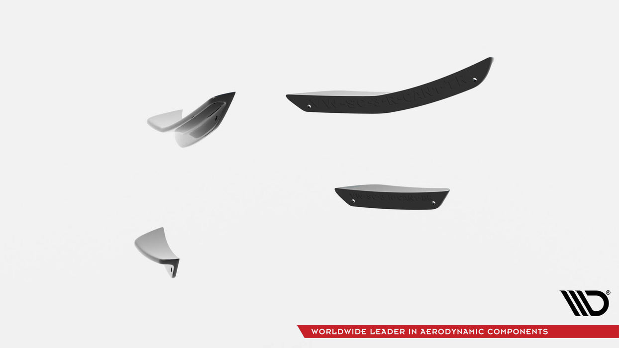 Maxton Design Front Bumper Wings (Canards) Volkswagen Scirocco R Mk3