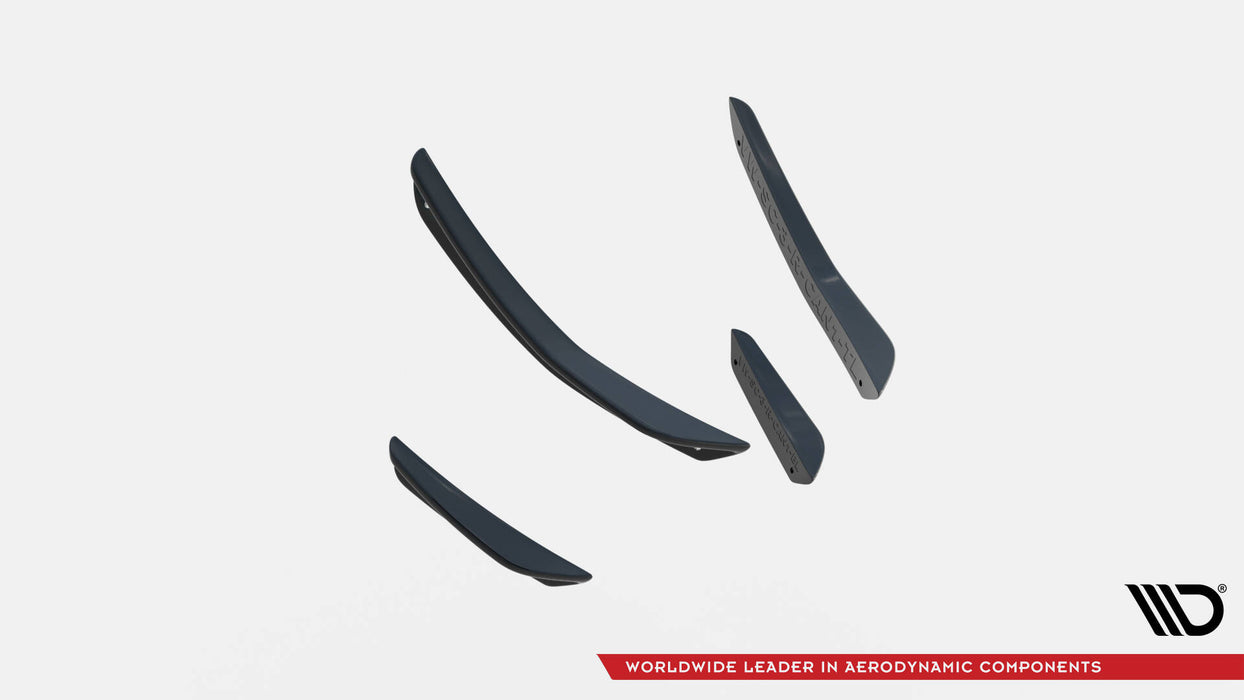Maxton Design Front Bumper Wings (Canards) Volkswagen Scirocco R Mk3