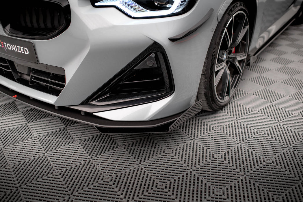 Maxton Design Front Flaps BMW 2 Coupe M-Pack / M240i G42