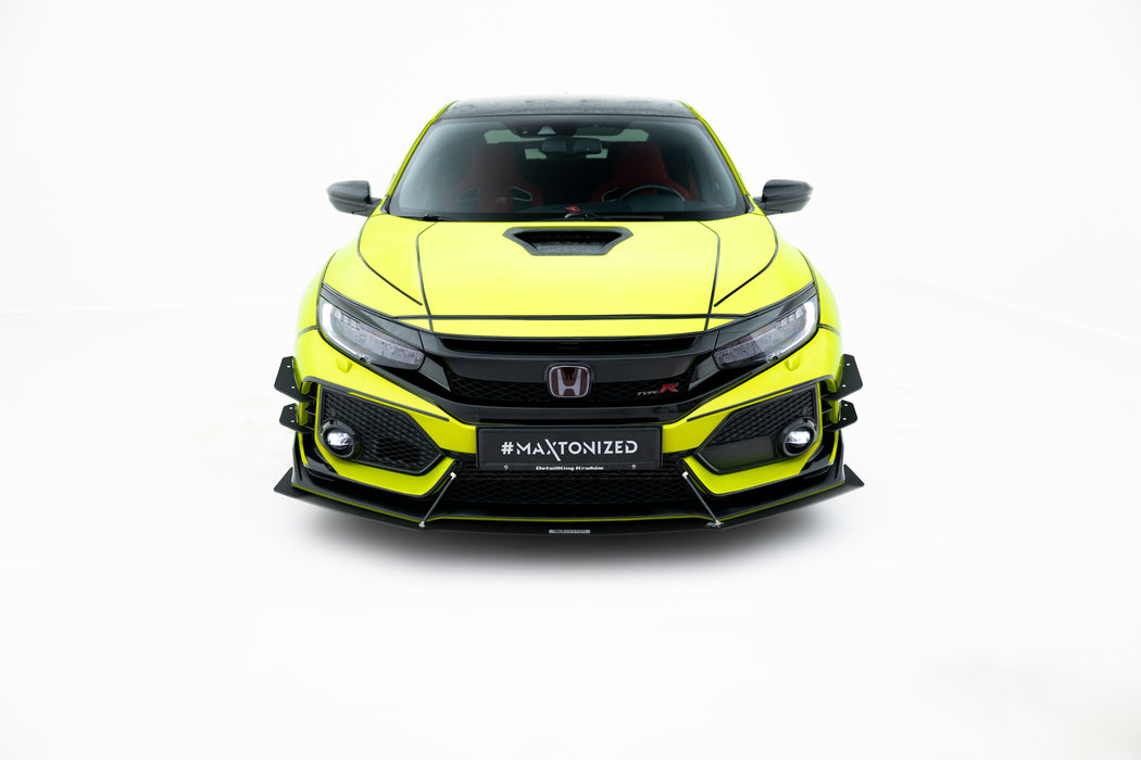 Maxton Design Front Racing Splitter V.1 Honda Civic Type-R Mk10 / Mk10 Facelift