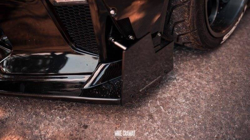 Maxton Design Front Side Splitters Nissan GTR