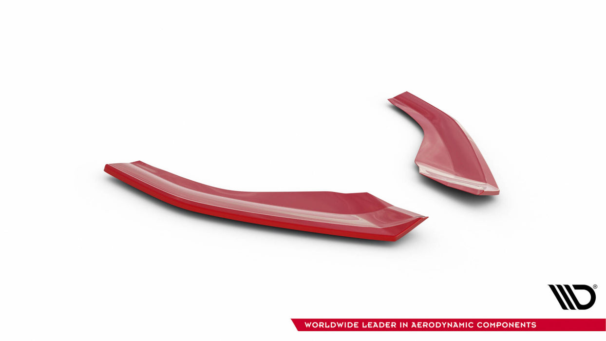 Maxton Design Front Side Splitters Volkswagen Golf GTI Mk7 Facelift