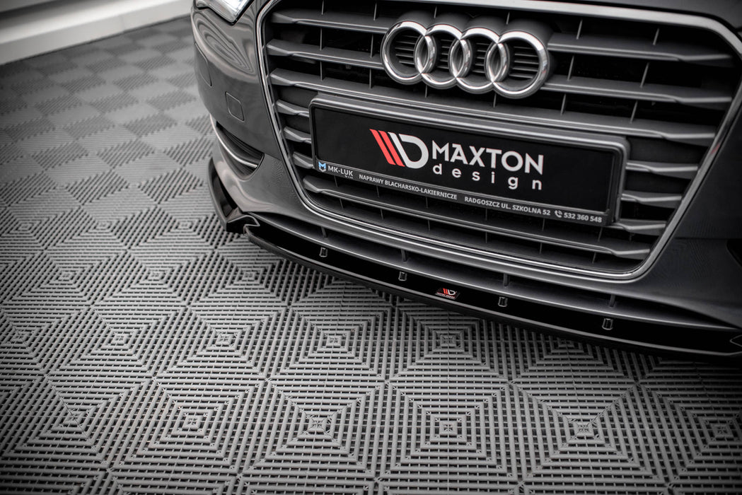 Maxton Design Front Splitter Audi A3 Sportback 8V