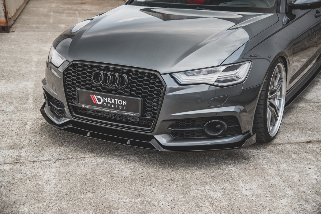 Maxton Design Front Splitter Audi A6 / A6 C7 S-line/ S6 C7 Facelift