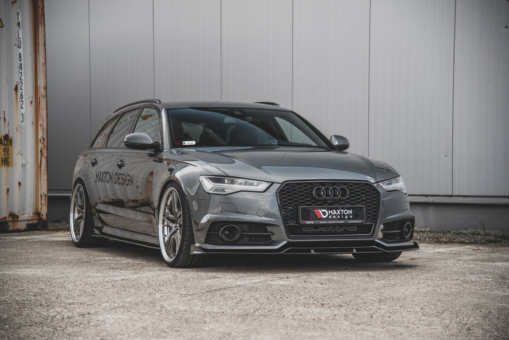 Maxton Design Front Splitter Audi A6 / A6 C7 S-line/ S6 C7 Facelift